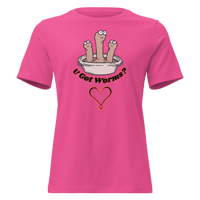 Image 2 of U Got Worms? Women's Relaxed T-Shirt