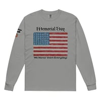 Image 11 of Memorial Day Everyday! Garment-dyed heavyweight long-sleeve shirt