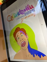 Image 4 of Calendrier 2026 grimaces Précommande