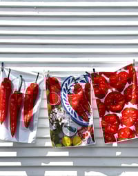 Image 1 of MEDITERRANEAN TEA TOWELS 