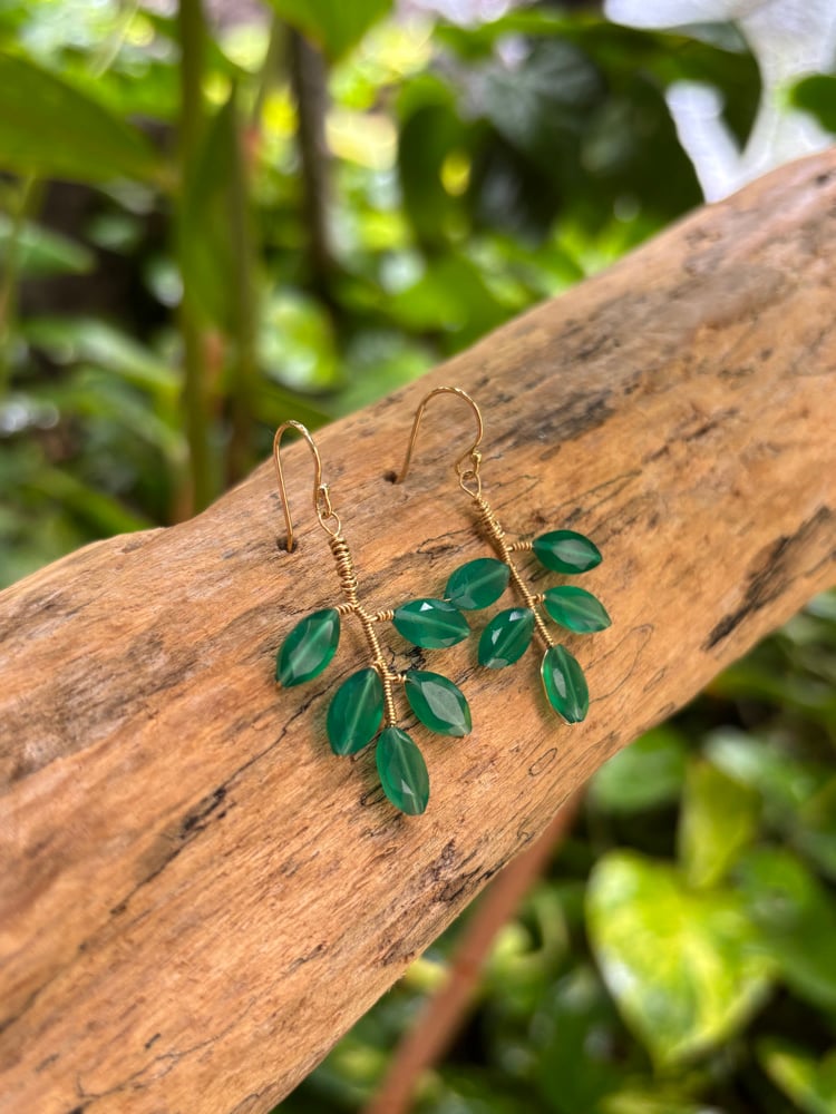 Image of vine earrings