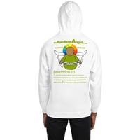 Image 3 of theRainbowAngel Revelation 1-2 Back Unisex Hoodie Not Zip-up!