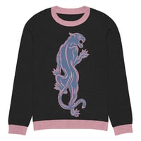 Image 3 of Good Panther Knitted crew neck sweater