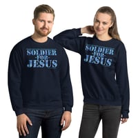 Image 4 of Soldier For Jesus ICE Unisex Sweatshirt