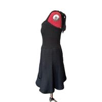 Image 2 of Artisanal Cable-Knit Mini Dress – One of a Kind