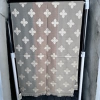 Image 3 of Double Luck Reversible Four-Leaf Clover Shawl