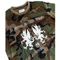 Image 3 of “IOBT” Woodland camo t-shirt 