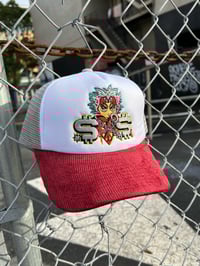 Image 3 of S.O.S “CHAIN$” TRUCKER HAT