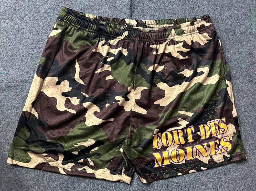 Military Chapter Camouflage shorts 