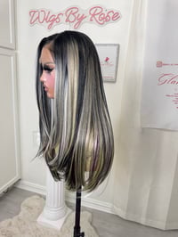 Image 6 of Edgy black highlights luxury (ready to ship) 