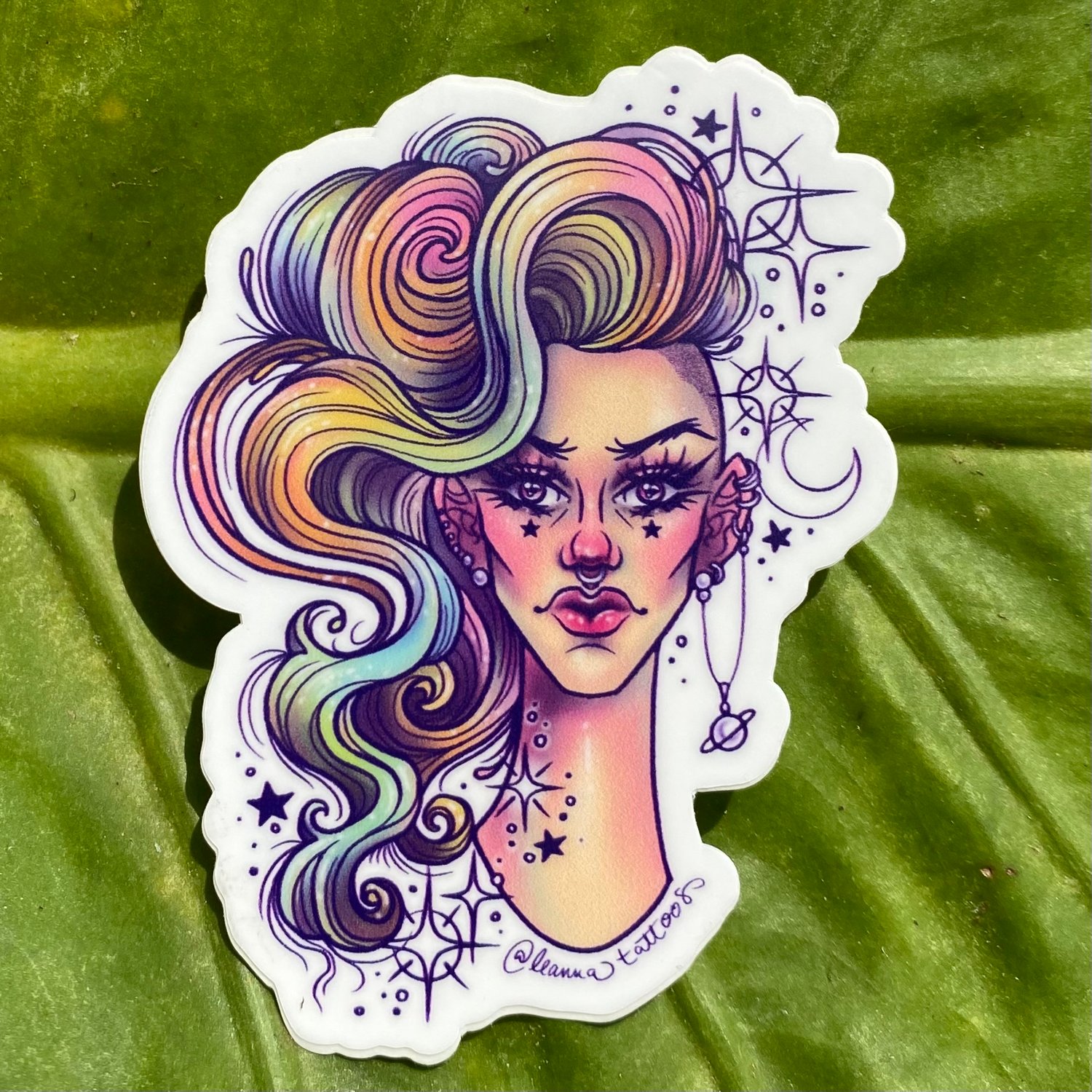 Image of Rainbow Girl Sticker