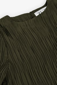 Image 4 of Vestido Christine Verde ZUBI