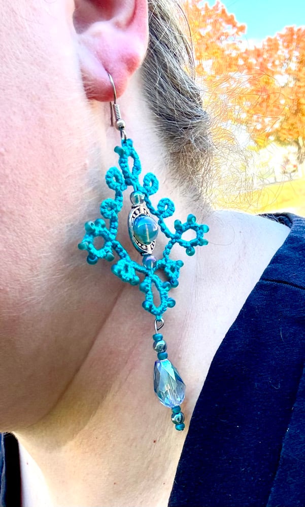 Image of Siren Necklance and Earring set