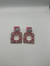Image 4 of Mini Crystal earrings ( Deep edition) 