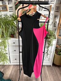 Image 1 of Two tone soft  dress 