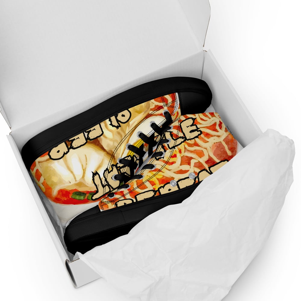 ZEN EXP - “RAMEN” Men’s high top canvas shoes