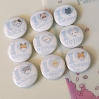 Image 1 of Zerobaseone Button Pins