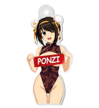 Image 1 of Ponzi Keychain