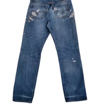 Image 3 of REWORKED 1-of-1 ULTRA DISTRESSED PAINT LEVIS 