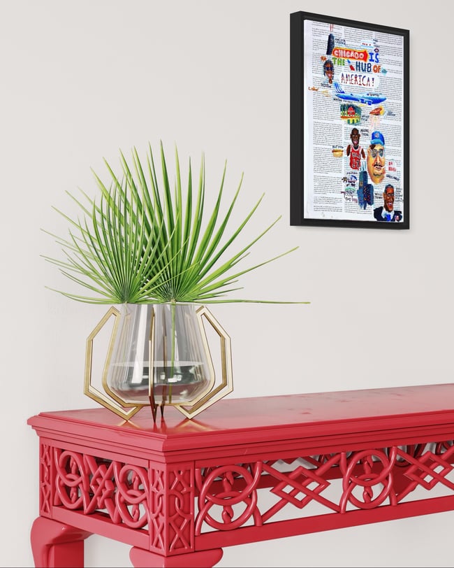 Chicago-Original Painting 