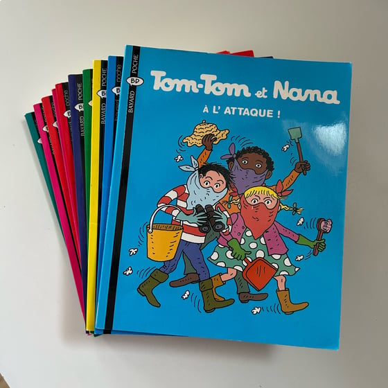 Image of LOT 10 LIVRES TOM-TOM ET NANA