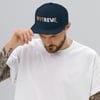 FitRev Snapback Hat - Navy