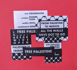 FREE PALESTINE (sticker pack)
