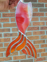 Image of Orange Mermaid Tail 