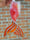 Image of Orange Mermaid Tail 