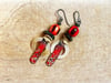 Red Devil earrings