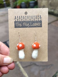 Image 5 of Toadstool Earrings 