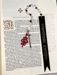 Image 1 of Hereditary Enemies Faux Leather Bookmark