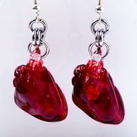 Image 1 of ‘Cor’ Chainmail Earrings. 