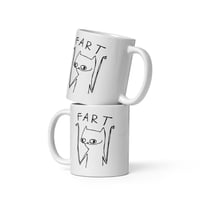 Image 3 of White glossy mug fart 