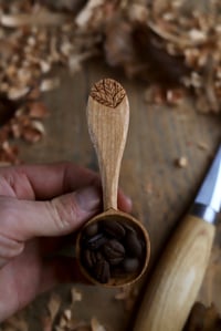 Image 8 of Cluster of Falling Leaves Coffee Scoop 