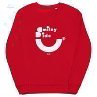 Image 2 of Adult Sweatshirt : Smiley Side Up NY 