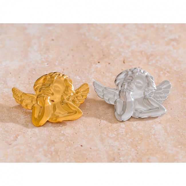 Image of Valentines CUPIDO Cherub Brooch 