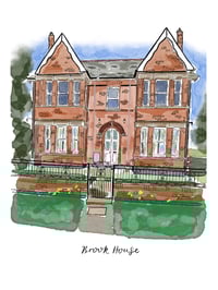 Image 1 of Digital Custom House Portrait - Digital Download