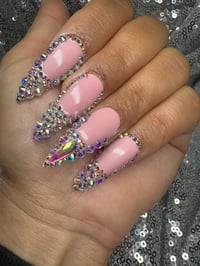 Image 8 of  Baddies on a budget Flawless press on nails No matter what length same price