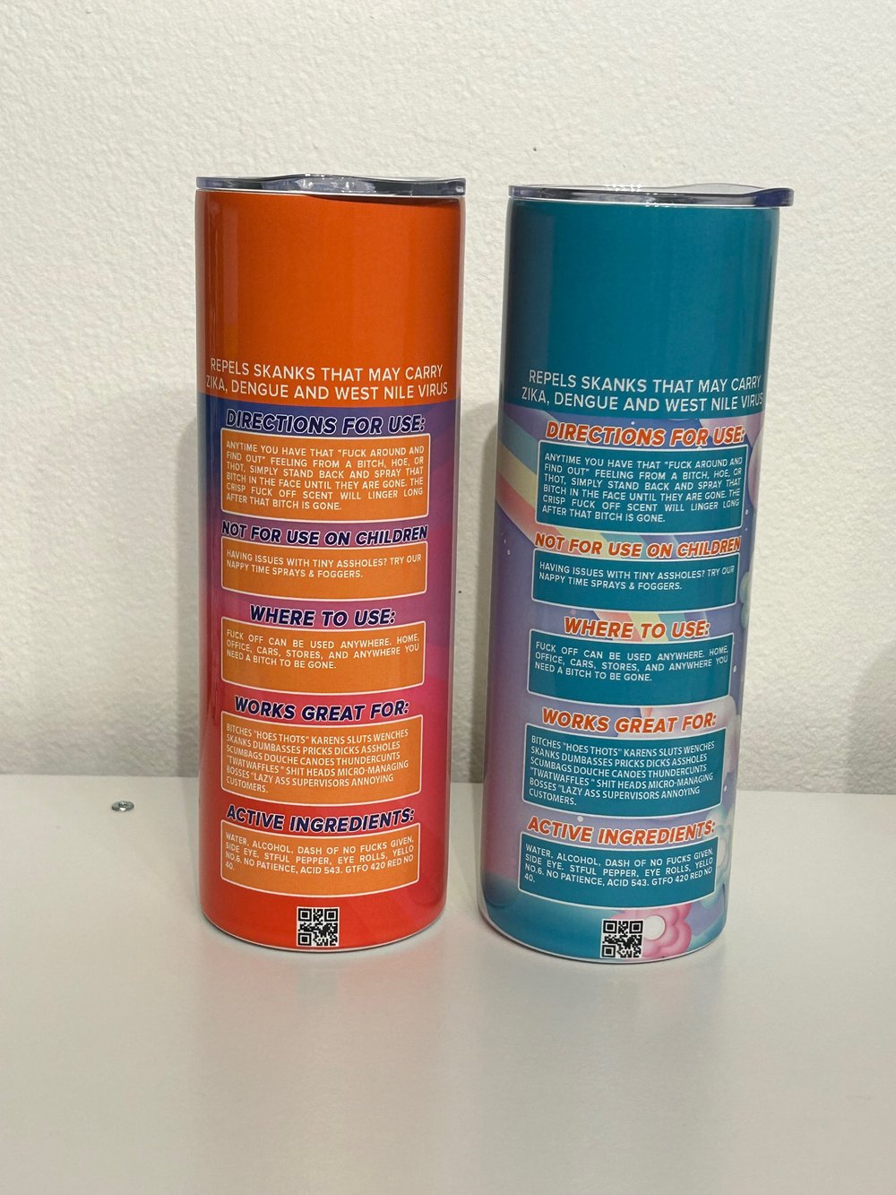 20oz F-OFF Spray Tumbler