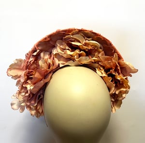 Image of Dusty pink leather halo