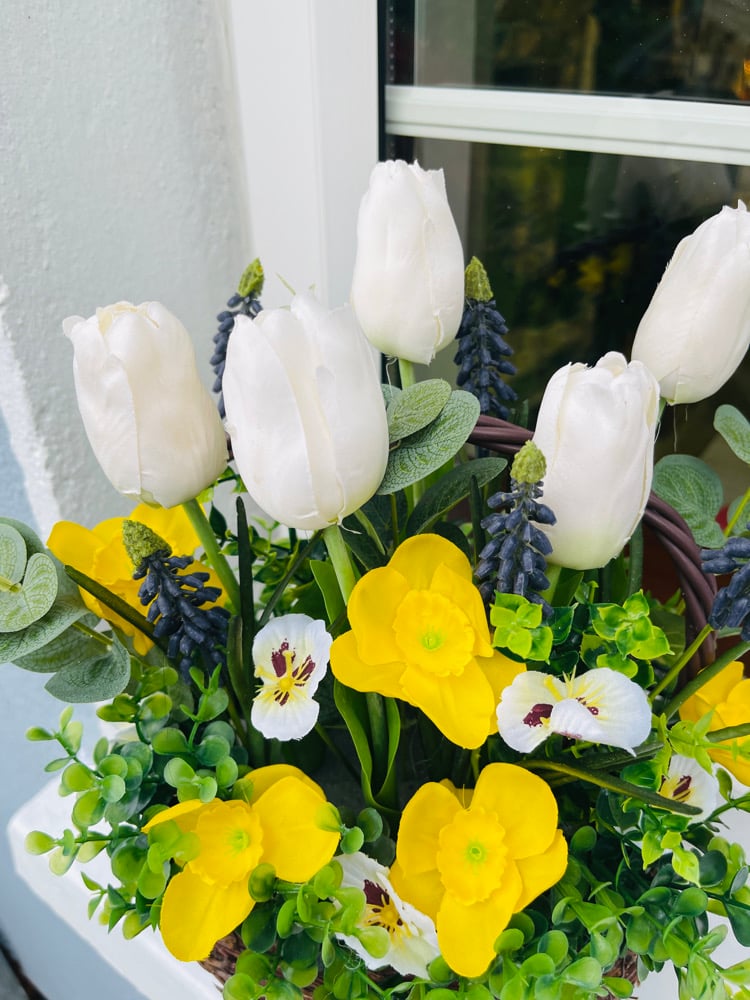 Image of Spring Floral Faux Arrangements 