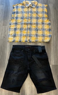 Image 2 of Men Plaided Shirt