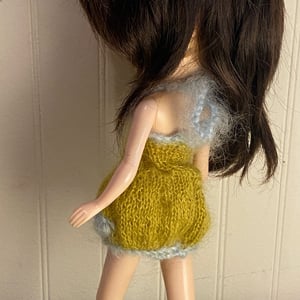 lemon bubble dress (for blythe)