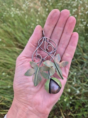 Chestnut pendant 