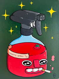 Image 1 of Tomato spray painting