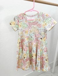 Watercolor Tangled Twirl Dress
