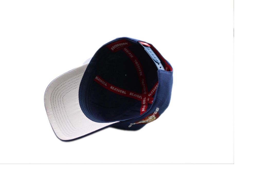 Image of BLE$$ING$®️ NAVY HAT