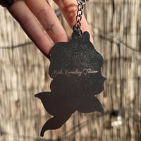 Image 3 of Coming Up Roses Enamel Keyring