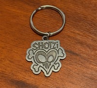 Image 2 of Shotzi Heart Keychain Pendant